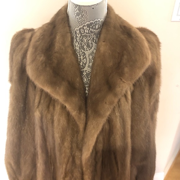 Birger Christensen - Womens Fur Mink Coat. - Picture 4 of 8